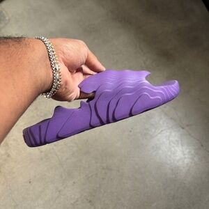 Auracles x Chris Brown purple Nami slides